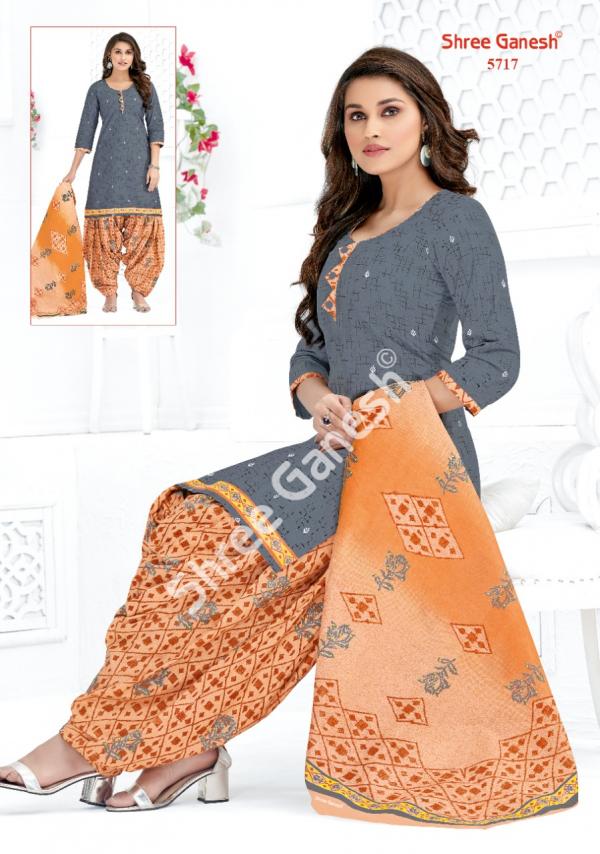 Shree Ganesh Panchi Vol-7 Cotton Patiyala Designer Dress Material